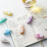 Perfect for adding flair to planners, journals, and cards, these tapes are a creative way to personalize your stationery. The tape dispensers also come with a flip-cap that ensures the tape stays secure and protected when stored in your pencil case. With the Deco Rush Topic Series bringing emphasis to daily events that partake in everyday life, it can be used fairy well in multiple occasions to help you spruce up your planning!