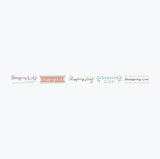 Perfect for adding flair to planners, journals, and cards, these tapes are a creative way to personalize your stationery. The tape dispensers also come with a flip-cap that ensures the tape stays secure and protected when stored in your pencil case. With the Deco Rush Topic Series bringing emphasis to daily events that partake in everyday life, it can be used fairy well in multiple occasions to help you spruce up your planning!