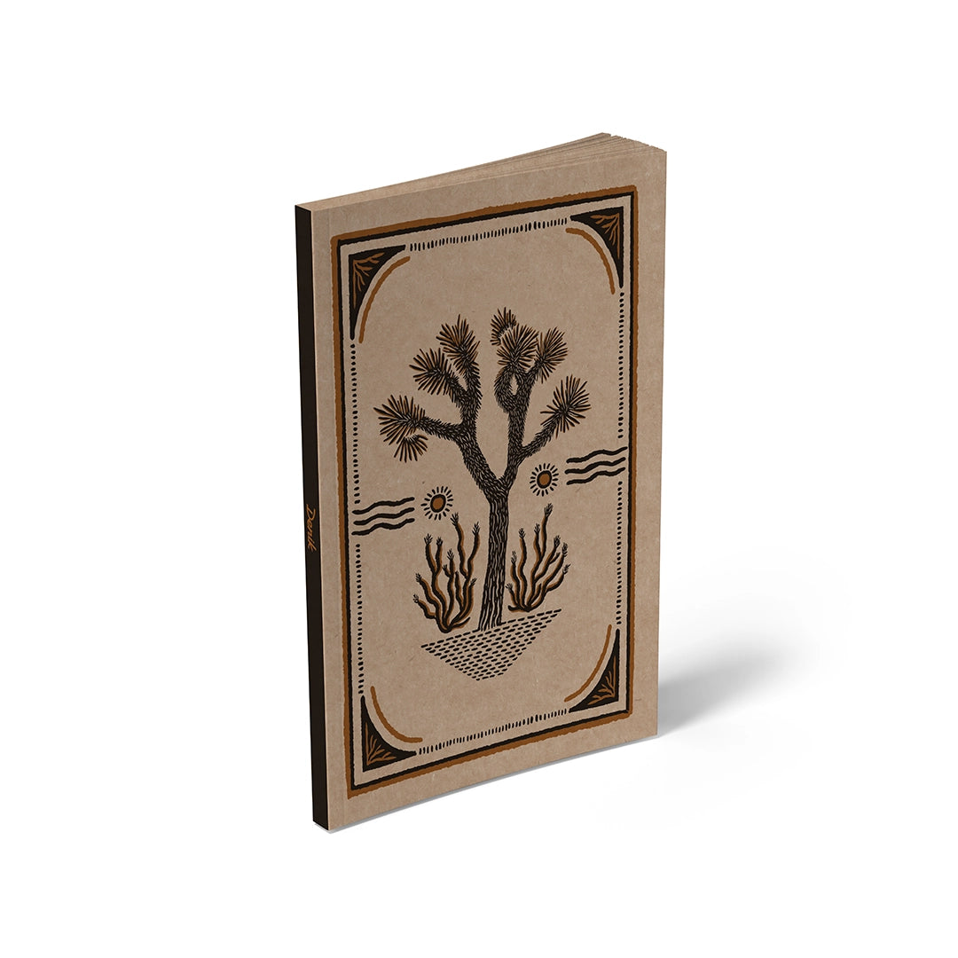 This Rayco Design Collection draws inspiration from life outside — desert trails, Baja beaches, campfires, and the animals that cross her path — made with a 100% recycled Kraft cover, modern, eco-friendly, and built for adventure.