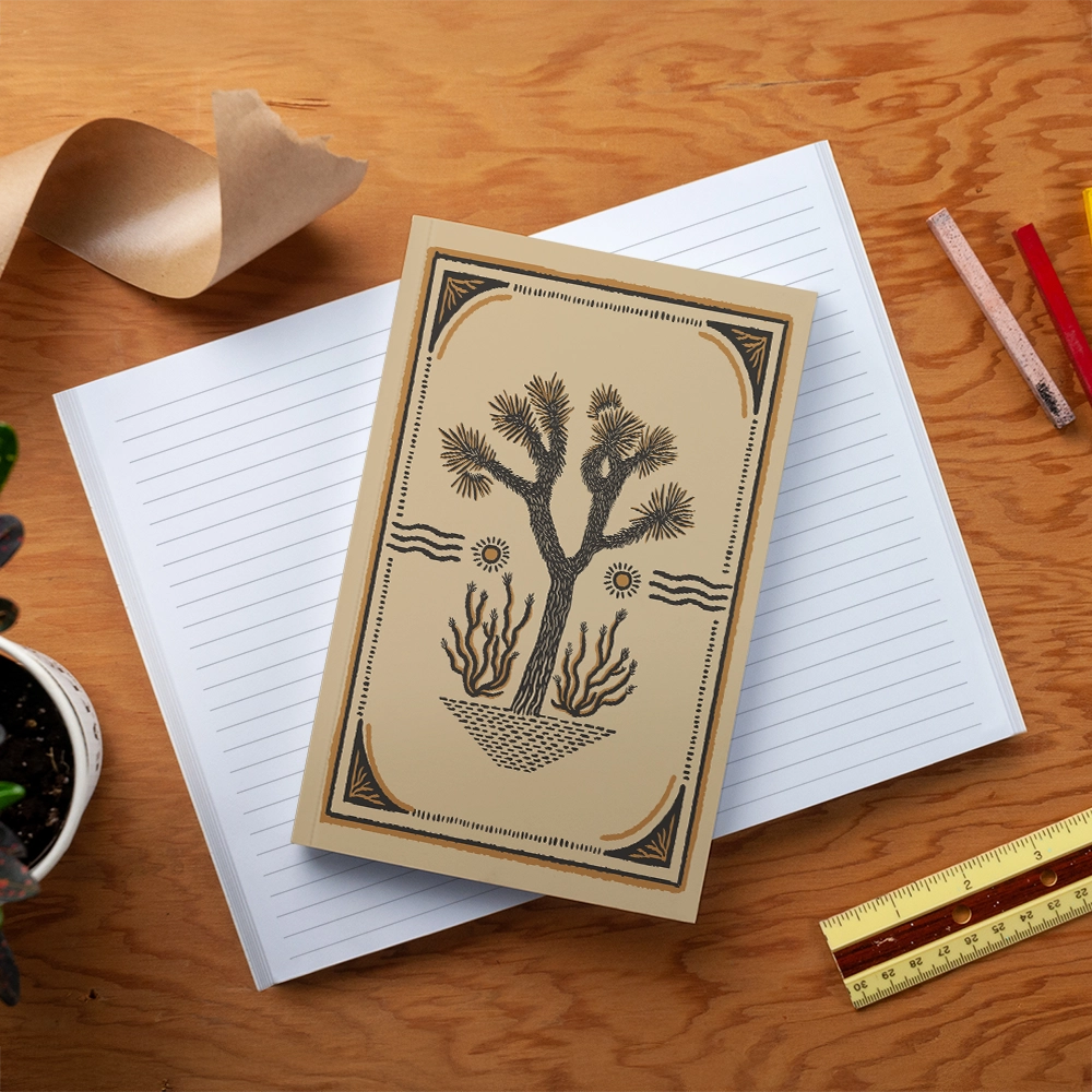 This Rayco Design Collection draws inspiration from life outside — desert trails, Baja beaches, campfires, and the animals that cross her path — made with a 100% recycled Kraft cover, modern, eco-friendly, and built for adventure.