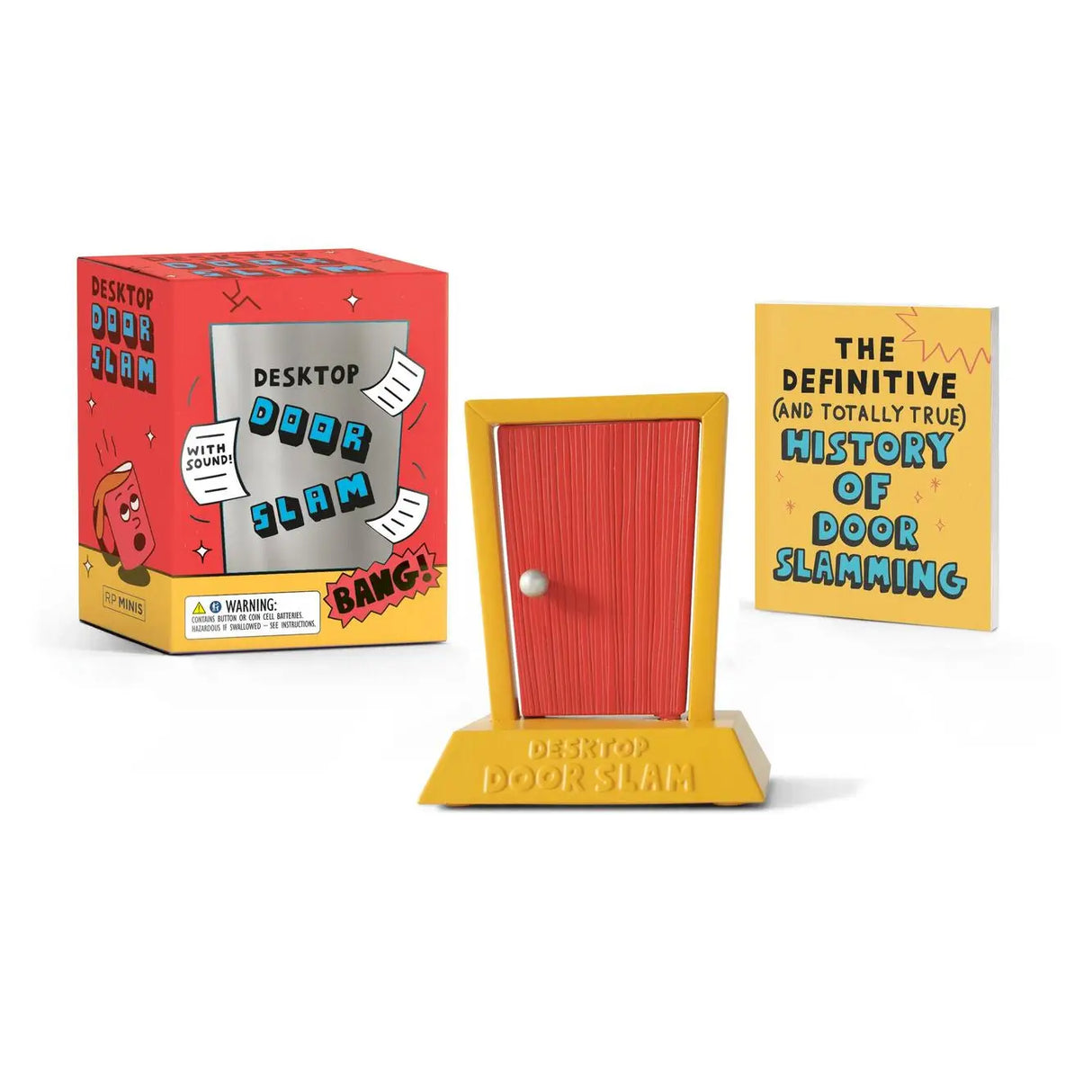 Release your aggression with Desktop Door Slam—the perfect desk accessory for fun yet effective stress relief.