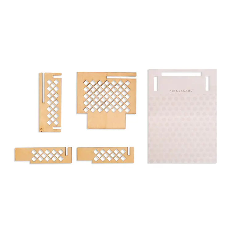 200 sticky notes transform into soccer balls when crumpled. Includes a mini plywood soccer goal for fun, interactive note-taking.

• Designer: Hector Serrano
• Material: paper, plywood
• color box (notepad) 3.5 x 4.75 x 0.75
• (goal) 3 x 3.25 x 1
• assembled 3.5 x 6 x 1.25