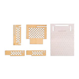 200 sticky notes transform into soccer balls when crumpled. Includes a mini plywood soccer goal for fun, interactive note-taking.

• Designer: Hector Serrano
• Material: paper, plywood
• color box (notepad) 3.5 x 4.75 x 0.75
• (goal) 3 x 3.25 x 1
• assembled 3.5 x 6 x 1.25