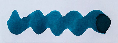 Diamine Fountain Pen Ink in Pelham Blue.