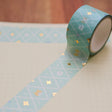 Diamond Friends Foil Washi Tape

Full color washi tape with foil
Width: 25mm
Length: 5m or 16 ft
Designed in San Jose, California
©Thousandskies
