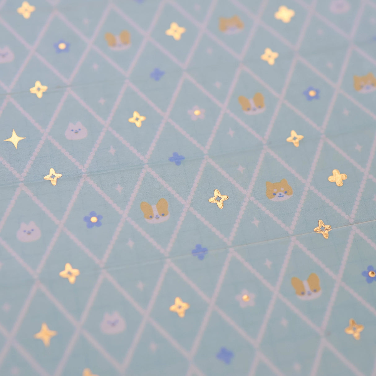 Diamond Friends Foil Washi Tape

Full color washi tape with foil
Width: 25mm
Length: 5m or 16 ft
Designed in San Jose, California
©Thousandskies
