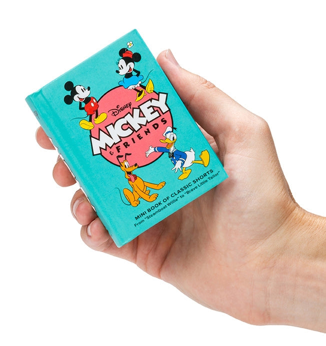 One of the most iconic characters of all time, Mickey Mouse has charmed audiences for decades with his fun-loving personality and exciting adventures. Now, fans can keep Mickey and his friends Minnie Mouse, Donald Duck, Goofy, and Pluto close to their hearts with this mini collection of classic Mickey Mouse stories. 

Illustrated with beautiful artwork straight from the screen, this storybook is a unique collector’s item that Disney fans will treasure for years to come.

MINI SIZE: At only 2.5 x 3.5 inches,