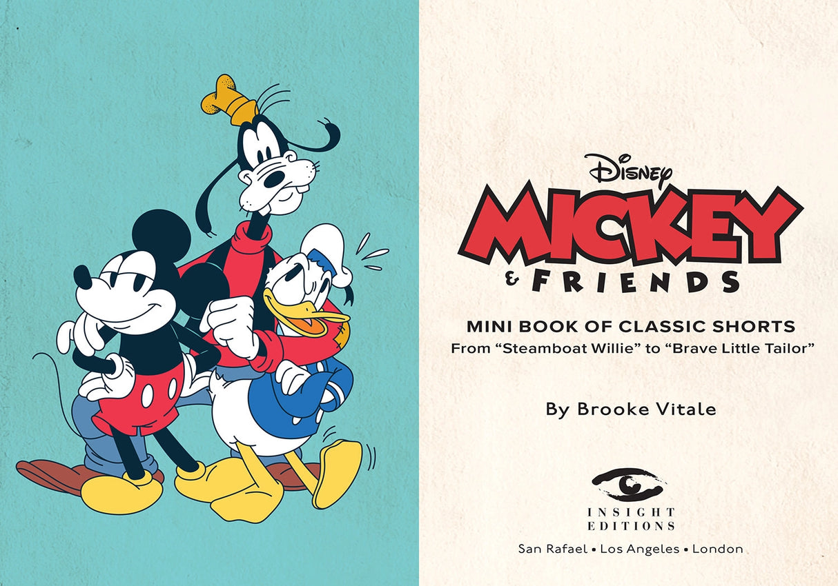 One of the most iconic characters of all time, Mickey Mouse has charmed audiences for decades with his fun-loving personality and exciting adventures. Now, fans can keep Mickey and his friends Minnie Mouse, Donald Duck, Goofy, and Pluto close to their hearts with this mini collection of classic Mickey Mouse stories. 

Illustrated with beautiful artwork straight from the screen, this storybook is a unique collector’s item that Disney fans will treasure for years to come.

MINI SIZE: At only 2.5 x 3.5 inches,