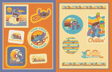More than 500 colorful stickers of everyone’s favorite blue alien are perfect for scrapbooking or decorating your personal items.

Since the 2002 release of the Disney animated film Lilo & Stitch, the wild blue alien known as Stitch has become a fan favorite—so much that he now has his own sticker book! This collection of more than 500 colorful stickers includes fun and rarely seen images from the Disney archives, including character art, composed graphics, icons, and unique designs that are perfect for scr