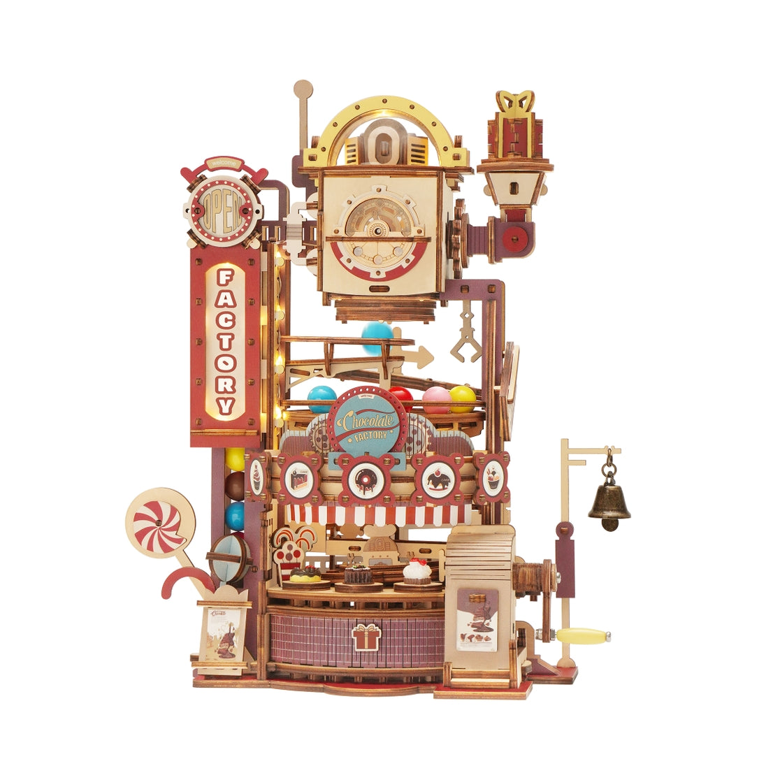 Diy Marble Run: Chocolate Factory
