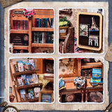 Inspired by the notion that "the meaning of travel is sharing," this charming book nook kit celebrates the power of storytelling, souvenirs, and cultural exchange. Visitors to this cozy bookshop explore a treasure trove of travelogues, handwritten postcards, globes, and keepsakes-each one brimming with whispered adventures from around the world. Let this miniature scene ignite your wanderlust, one tiny story at a time.