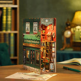 Bring the timeless romance of the Left Bank to your bookshelf with this DIY book nook kit. Inspired by the iconic Parisian bookstores nestled along the Seine-where writers and dreamers gather-this miniature masterpiece pays tribute to the enduring legacy of William Shakespeare.