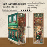Bring the timeless romance of the Left Bank to your bookshelf with this DIY book nook kit. Inspired by the iconic Parisian bookstores nestled along the Seine-where writers and dreamers gather-this miniature masterpiece pays tribute to the enduring legacy of William Shakespeare.