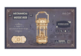 This ornate lantern DIY music box lights up as well as plays to the melody of "YOU LIGHT UP MY LIFE" after being wound up.

• Music box tune: YOU LIGHT UP MY LIFE

• Assembled size: 140 x 115 x 300mm.

• Pieces: 210 pcs.

• Age range: > 14 years old