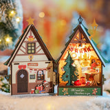 Perfect for crafters of all skill levels, this kit includes everything you need-pre-cut materials, vibrant paints, and easy-to-follow instructions. Assemble and decorate your miniature masterpiece, then proudly display it as a unique addition to your holiday decor. Whether as a gift or a personal keepsake, this delightful Christmas house is sure to bring joy and wonder to your festive celebrations!