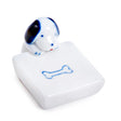 Porcelain dog and bone chopstick rest / pen rest.