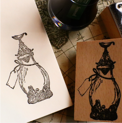 Dominant Industry Wood Stamp - A Log of Atlantis