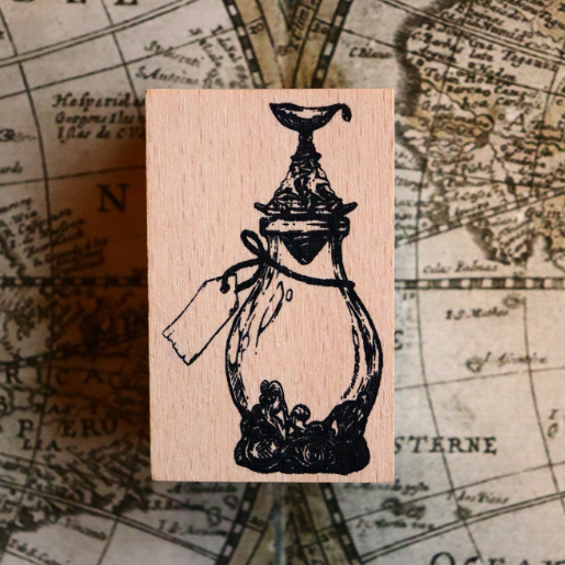 Dominant Industry Wood Stamp - A Log of Atlantis