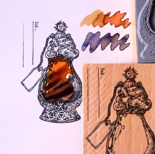 Dominant Industry Wood Stamp - A Log of Elixir