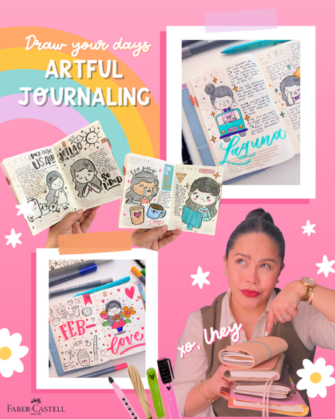 Draw Your Days: An Artful Journaling Workshop with Mommy Lhey