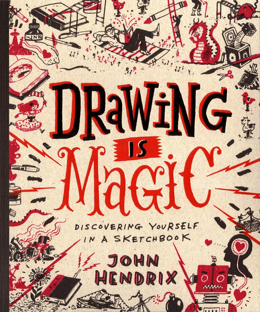 "Drawing is Magic is like a workbook created by Willy Wonka . . . [John] Hendrix is so entertaining and encouraging in his instructions that budding artists of any age will want to take the book to a nearby corner, pull out a favorite pen and start sketching." St. Louis Post-Dispatch&nbsp;

A sketchbook is an essential tool for the growth of any aspiring artist, but its blank pages can be daunting to even the most motivated. Obsessed with perfection, many wind up treating their sketchbooks more like portfol