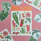 Drawn To Nature Botanicals Sticker Sheet 