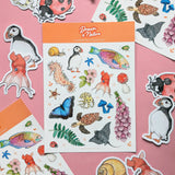 Drawn To Nature Wild Life Favs Sticker Sheet