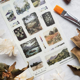 @carrie.rheaume Dreamy Landscapes Sticker Sheet