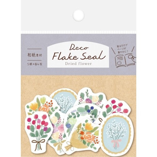 Dried Flower Flake Sticker