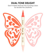 Unlock your creativity with the Grabie Dual Tip Marker Set! Experience premium Grabie Art Supplies featuring 36 dual-tip markers - among the best markers for coloring and artistic expression. Perfect for all artists, these high-quality Grabie Acrylic Brush Markers deliver stunning vibrancy and coverage.