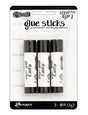 Creative Dyary Glue Sticks are the perfect companion to the Dylusions Creative Dyary! These fast-drying adhesive sticks bond paper surfaces permanently, making them the ideal tool to adhere Dy-Cuts, photos, ephemera and more into your Dyary. The non-toxic and acid-free glue dries clear and is great as a mess-free solution for home and on the go!