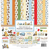With designs as sweet as honey, welcome Pooh and his friends into your projects with the NEW The House At Pooh Corner Collection.&nbsp;

This Collection Kit includes Twelve 12” x 12” double sided papers that feature unique designs on each side. This kit also includes one 12” Element Sticker Sheet that highlights some of our favorite details from within the collection. All of our paper products are both acid free and lignin free, printed on 65lb accent opaque cardstock, and made in the USA.