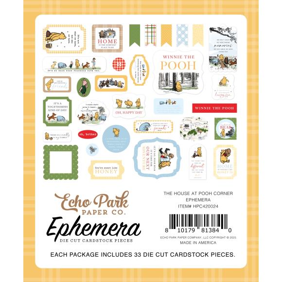 Echo Park The House at Pooh Corner Ephemera