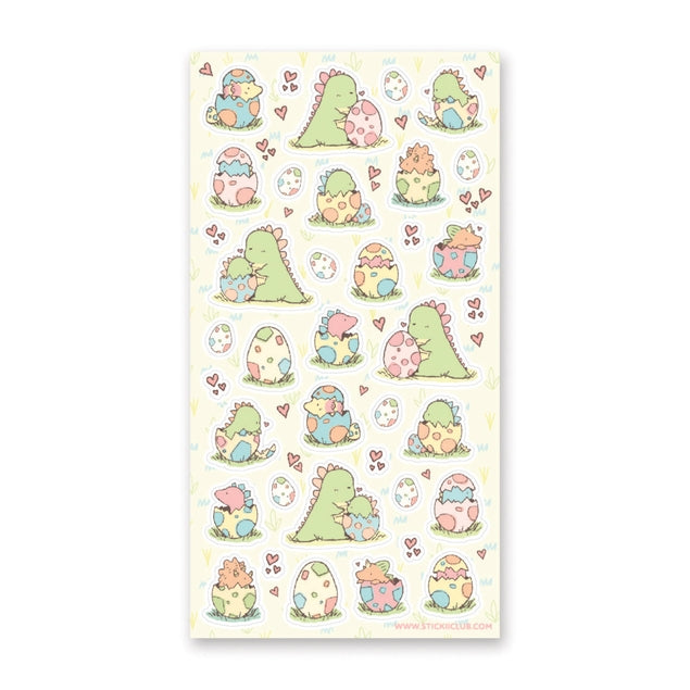 Egg-Cellent Dinos Sticker Sheet