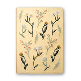 Embroidered Butter Yellow Blooms Hardbound Notebook

Premium embroidered cover and beautiful cream-colored lined pages making it easy to keep track of even the smallest details. Complete with a rich, satin ribbon allowing you to bookmark your favorite pages and experiences.

5.75" x 8.25" hardcover journal notebook
Embroidered cover artwork
144 lined pages
Glorious Smythe-sewn binding allows notebook to lay flat
Ribbon Bookmark
Durable binding and high-quality paper for a premium writing experience
Ideal fo