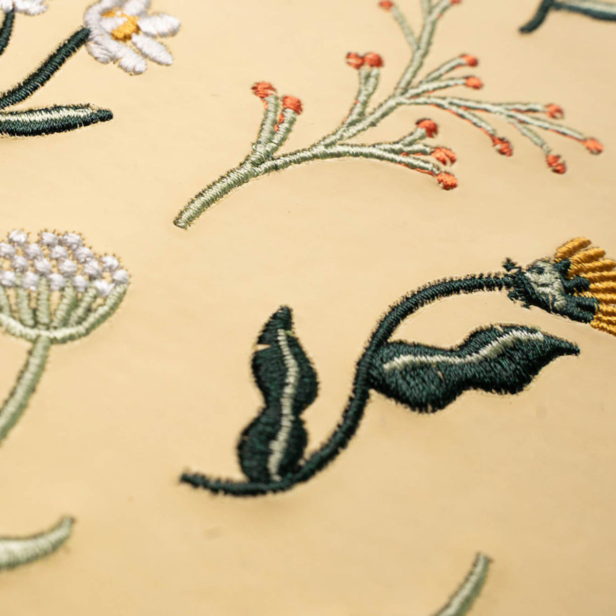 Embroidered Butter Yellow Blooms Hardbound Notebook

Premium embroidered cover and beautiful cream-colored lined pages making it easy to keep track of even the smallest details. Complete with a rich, satin ribbon allowing you to bookmark your favorite pages and experiences.

5.75" x 8.25" hardcover journal notebook
Embroidered cover artwork
144 lined pages
Glorious Smythe-sewn binding allows notebook to lay flat
Ribbon Bookmark
Durable binding and high-quality paper for a premium writing experience
Ideal fo