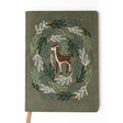 Embroidered Deer Hardbound Layflat Notebook

Premium embroidered cover and beautiful cream-colored lined pages making it easy to keep track of even the smallest details. Complete with a rich, satin ribbon allowing you to bookmark your favorite pages and experiences.

5.75" x 8.25" hardcover journal notebook
Embroidered cover artwork
144 lined pages
Glorious Smythe-sewn binding allows notebook to lay flat
Ribbon Bookmark
Durable binding and high-quality paper for a premium writing experience
Ideal for gifts,