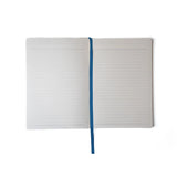 Embroidered Delphinium Flower Hardbound Notebook

A premium hardcover notebook featuring precision embroidery on a vegan leather cover. Designed for everyday use, it includes smooth-lined pages, a Smythe-sewn layflat binding for effortless writing, and a satin ribbon to mark your place.

New inside page design
Soft Touch Hardcover
5.75" x 8.25"
144 Lined Pages
Contrast Endpages
Satin Ribbon Bookmark &amp; Pen Loop