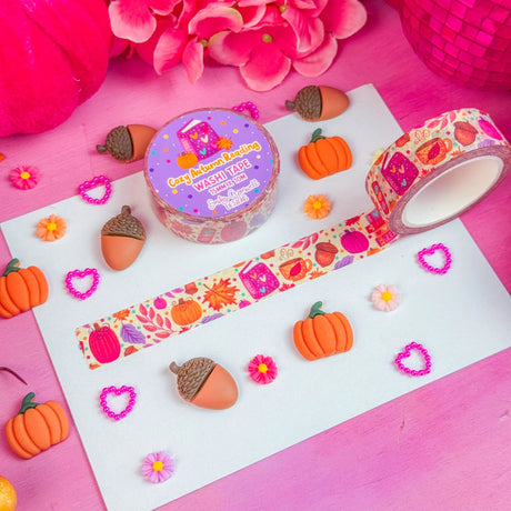 Emily Cromwell - Cozy Autumn Reading Washi Tape