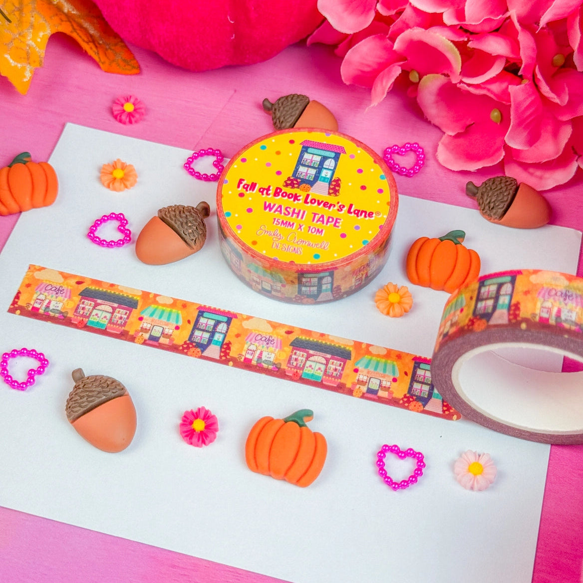 Emily Cromwell - Fall At Book Lover's Lane® Washi Tape