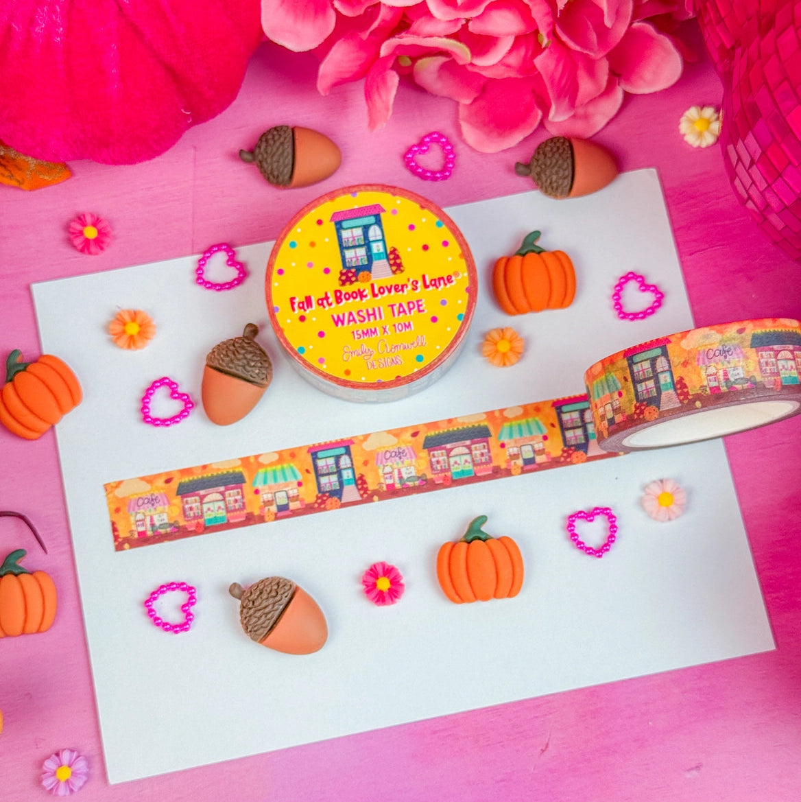 Emily Cromwell - Fall At Book Lover's Lane® Washi Tape