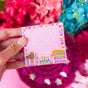 Stay organized in style with this adorable Strawberry Book Sticky Notes! Perfect for jotting down your daily tasks, goals, and bookish ideas, this sticky note brings a pop of personality to your desk.
