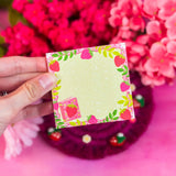 Stay organized in style with this adorable Strawberry Book Sticky Notes! Perfect for jotting down your daily tasks, goals, and bookish ideas, this sticky note brings a pop of personality to your desk.