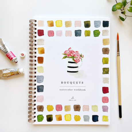 Emily Lex Studio - Bouquets Watercolor Workbook