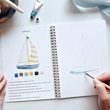 Emily Lex Studio - Seaside Watercolor Workbook