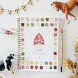 Twelve farm illustrations — a red barn, dairy cow, tractor, horse, windmill, sheep, and more — each pre-outlined with step-by-step instructions. Paintings take about thirty minutes from start to finish, making it a favorite for young painters and the grown-ups who paint alongside them.

Enjoy this peaceful painting hobby on your own, with children, or with friends. Makes a wonderful gift and is perfect for artists of any age.
Details:

12 beginner-friendly illustrations
Thick 120lb watercolor paper&nbsp;
La