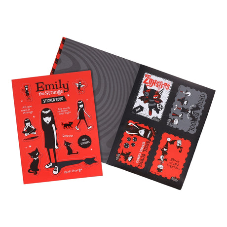 Celebrate the 25th anniversary of Emily the Strange! This collection of 100+ stickers features the best of Emily the Strange and her band of misfit kitties, zonsters, and ghoulz, giving you the perfect way to show off your strange.