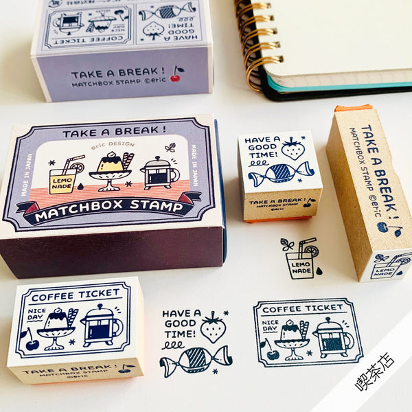 Matchbox Stamp Coffee Shop - Sanby x Eric Small Things