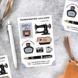Eric Small Things - Handcrafted With Love Sticker Sheet