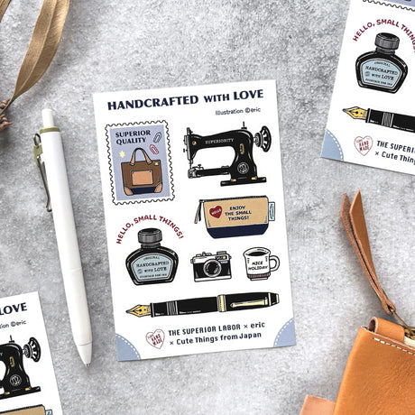 Eric Small Things - Handcrafted With Love Sticker Sheet